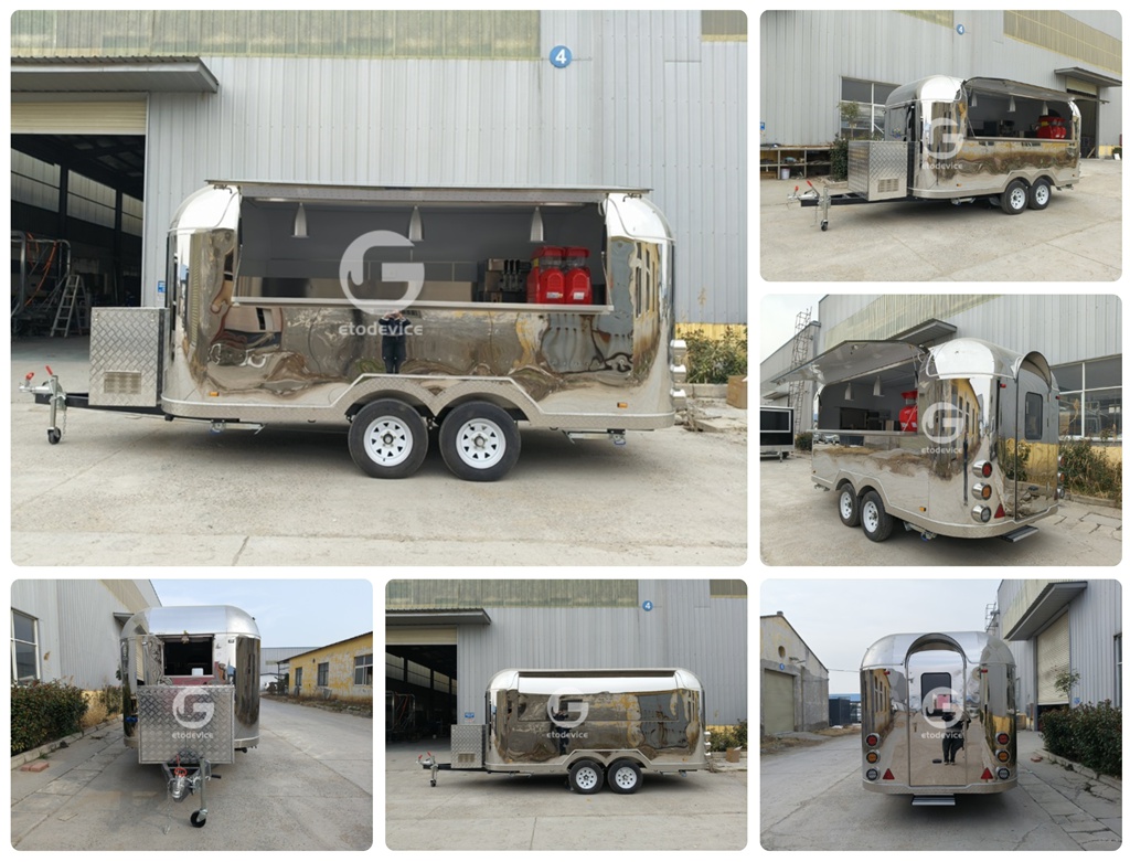 The SS450 Stainless Steel Food Trailer